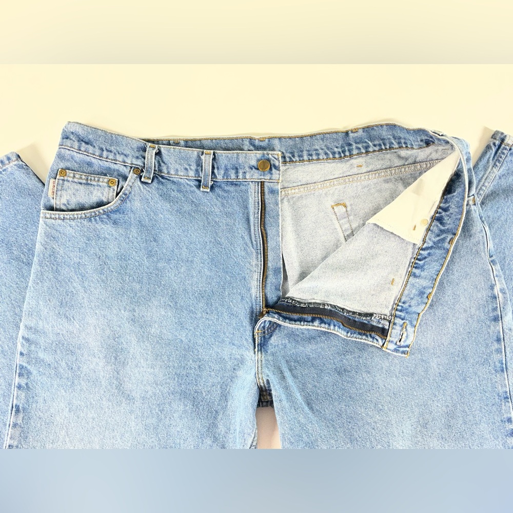 Carhartt Mens Relaxed Fit Classic Stonewash Denim Jeans Size 46 x 30 - Picture 7 of 14